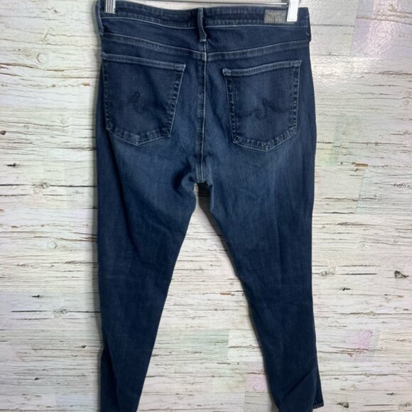 AG Adriano Goldschmied The Prima Cigarette Leg Mid Rise Medium Wash Jeans 30 - Picture 8 of 9